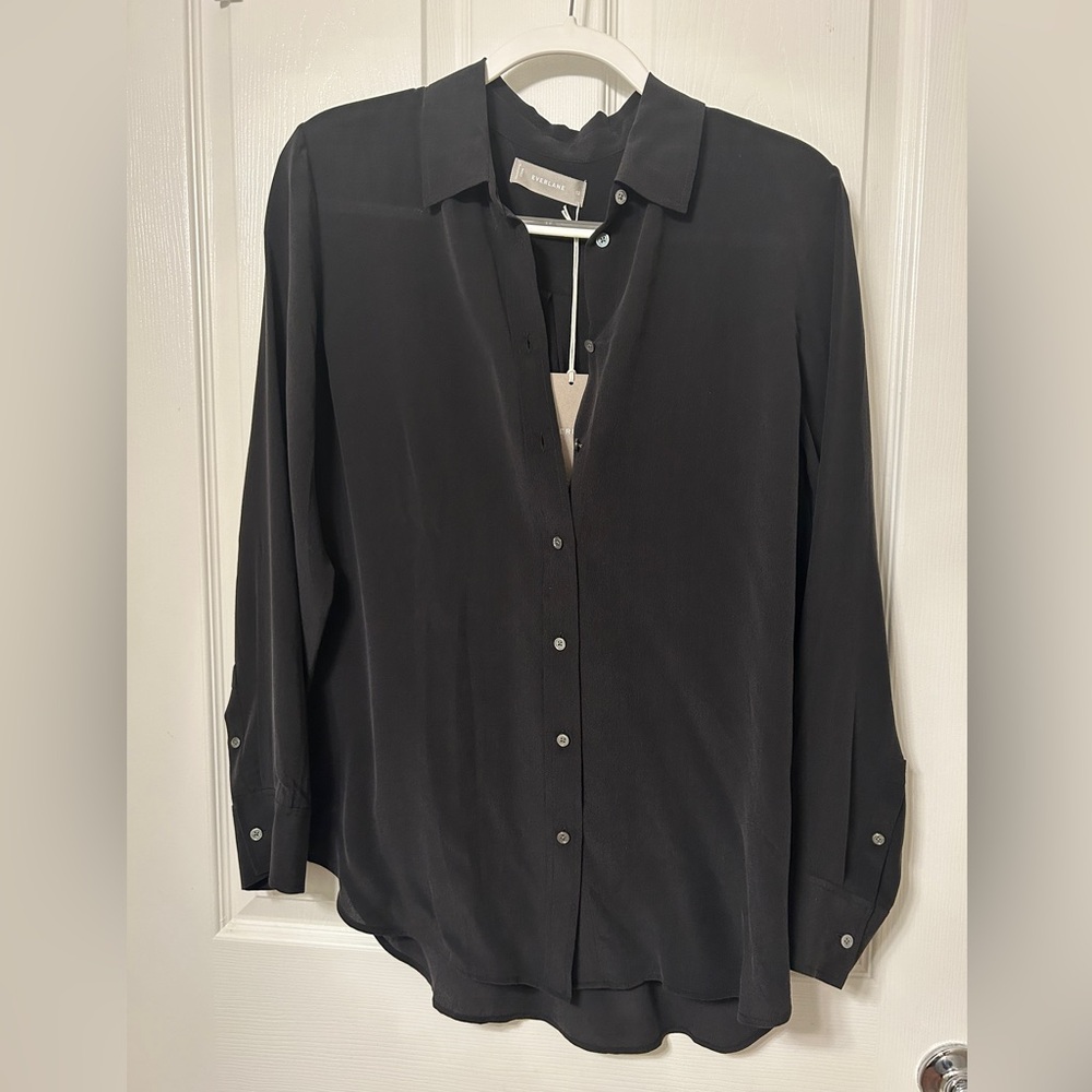 Everlane Clean Silk Blouse